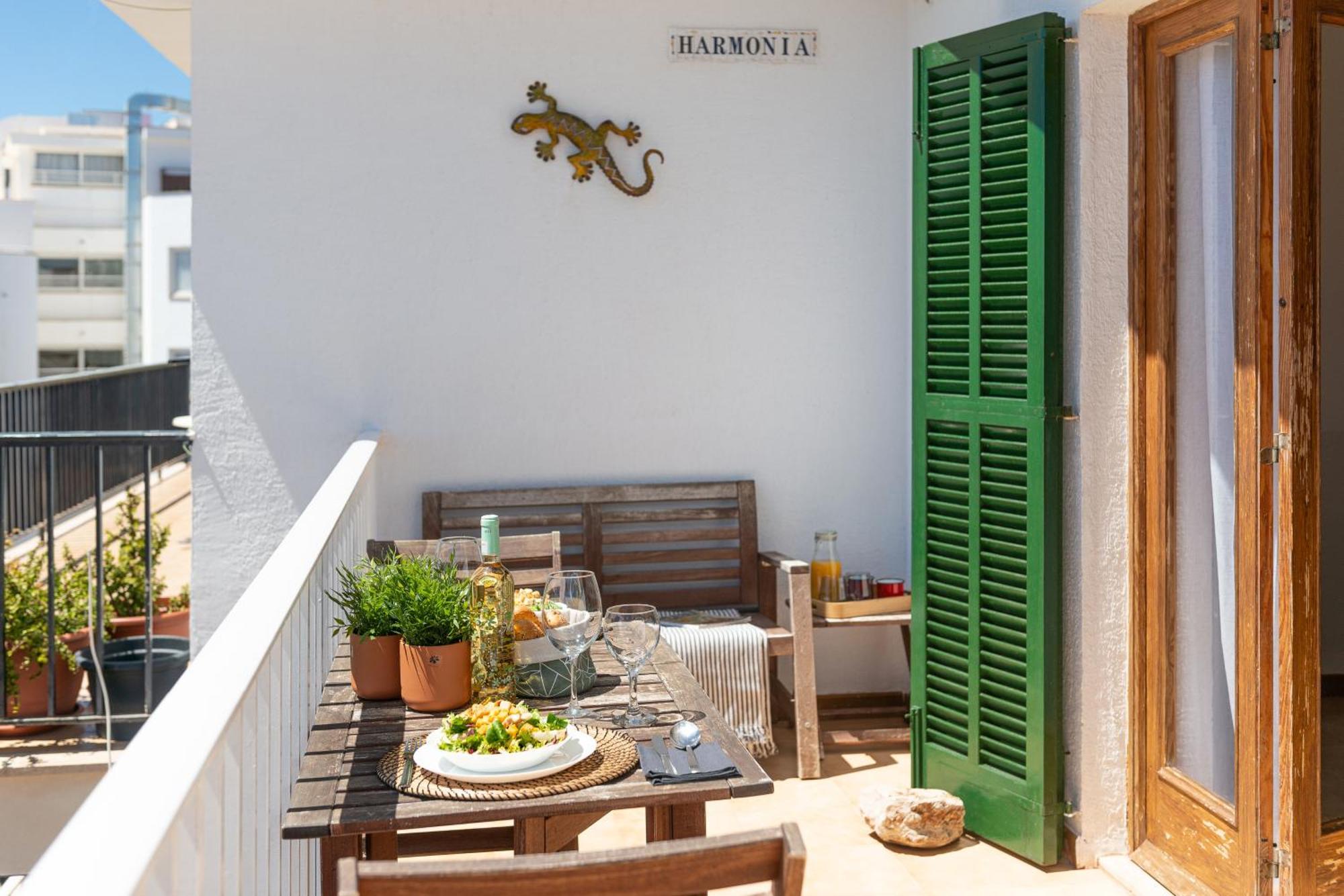 New! Harmonia, Front Sea View, Cala Marsal 300m Apartment *